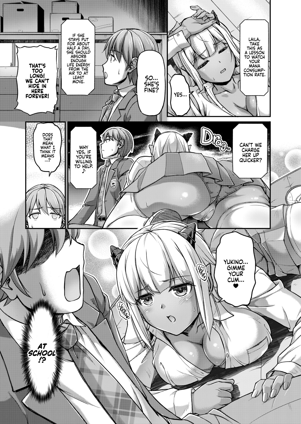 Hentai Manga Comic-Daily Life at the Monster Girl Manor-Read-102